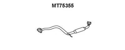 Средний глушитель выхлопных газов VENEPORTE купить