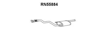 Предглушитель выхлопных газов VENEPORTE купить