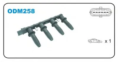 Катушка зажигания JANMOR купить