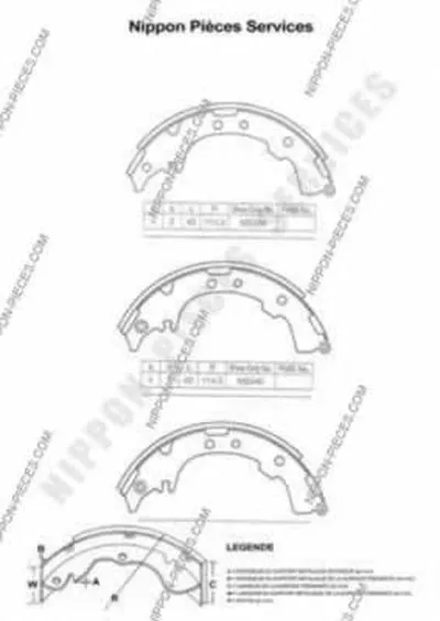 Комплект тормозных колодок NPS купить