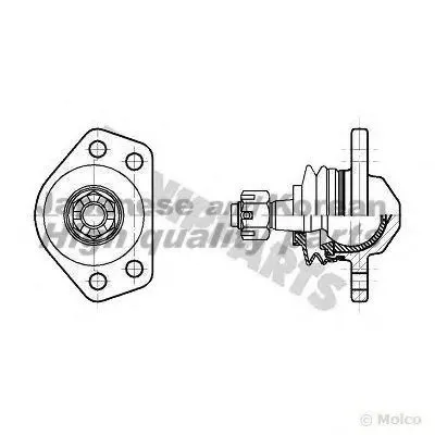 Шаровой шарнир ASHUKI купить