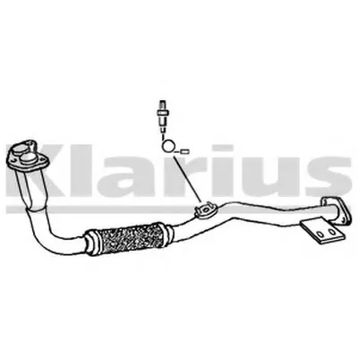 Труба выхлопного газа KLARIUS купить