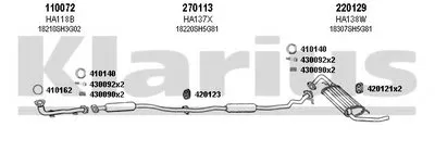 Система выпуска ОГ KLARIUS купить