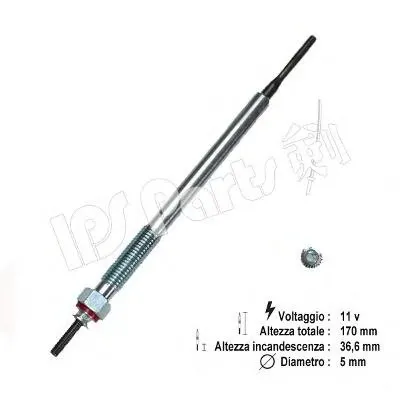 Изолятор, свеча накаливания IPS Parts IPS Parts купить