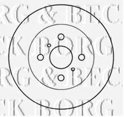 Тормозной диск BORG & BECK купить