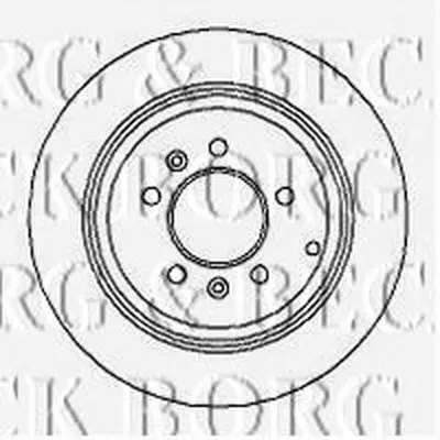 Тормозной диск BORG & BECK купить