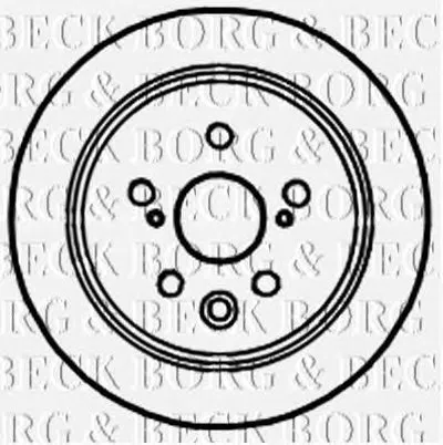 Тормозной диск BORG & BECK купить