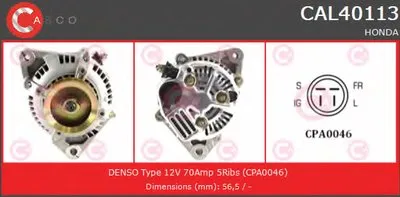 Генератор BRAND NEW SERIES CASCO купить