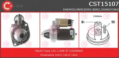 Стартер BRAND NEW SERIES CASCO купить