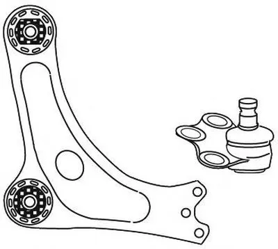 Рычаг независимой подвески колеса, подвеска колеса FRAP купить