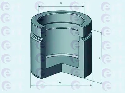 Поршень, корпус скобы тормоза ERT купить
