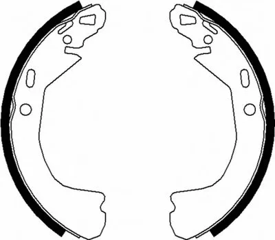 Комплект тормозных колодок, стояночная тормозная система HELLA PAGID купить
