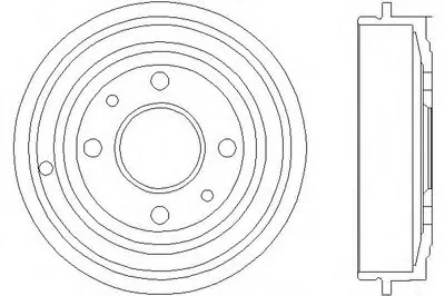 Тормозной барабан HELLA PAGID купить