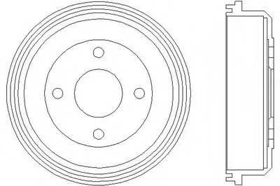 Тормозной барабан HELLA PAGID купить