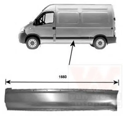 Боковина VAN WEZEL купить
