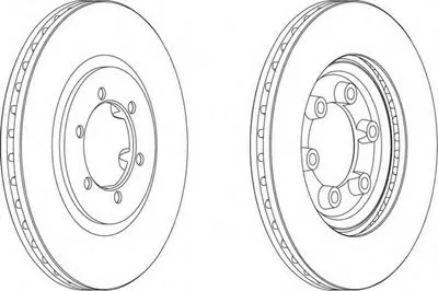 Тормозной диск PREMIER FERODO купить