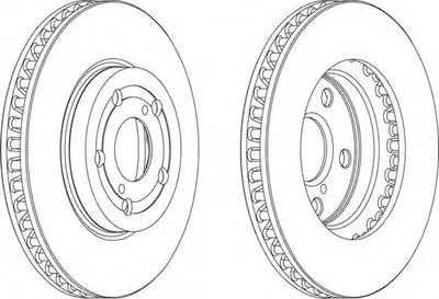 Тормозной диск PREMIER FERODO купить