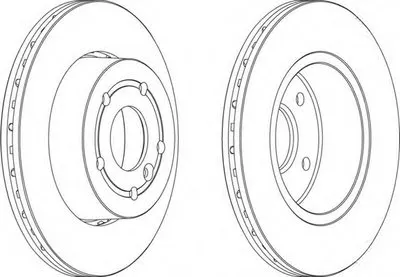 Тормозной диск PREMIER FERODO купить