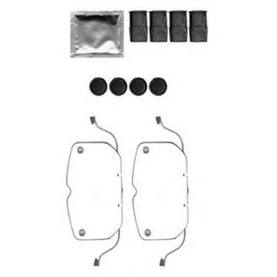 Комплектующие, колодки дискового тормоза DELPHI купить