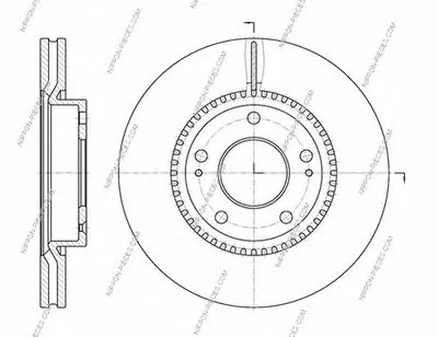 Тормозной диск NPS купить