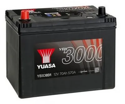 Стартерная аккумуляторная батарея YBX3000 SMF Batteries YUASA купить