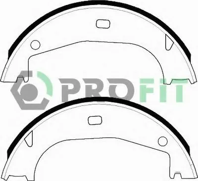 Комплект тормозных колодок PROFIT купить