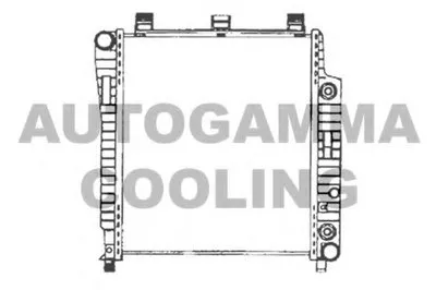 Радиатор, охлаждение двигателя AUTOGAMMA купить