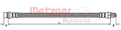 Тормозной шланг METZGER купить