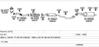 Система выпуска ОГ MTS купить