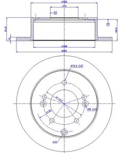 Тормозной диск CAR купить