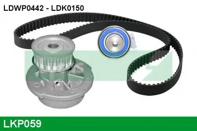 Водяной насос + комплект зубчатого ремня LUCAS ENGINE DRIVE купить