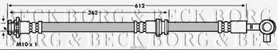 Тормозной шланг BORG & BECK купить