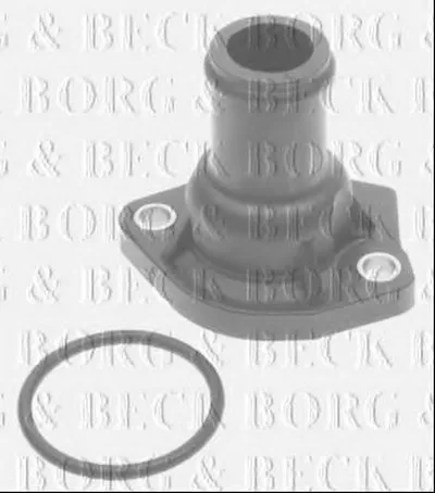 Фланец охлаждающей жидкости BORG & BECK купить