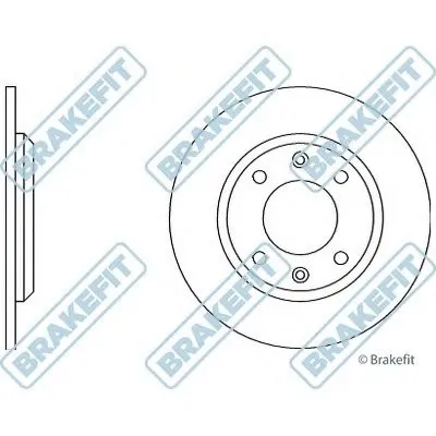 Тормозной диск Brake Fit APEC braking купить