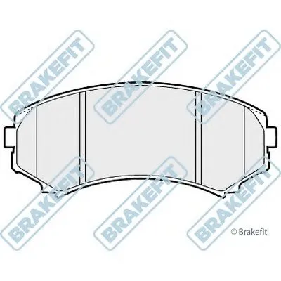 Комплект тормозных колодок, дисковый тормоз Brake Fit APEC braking купить