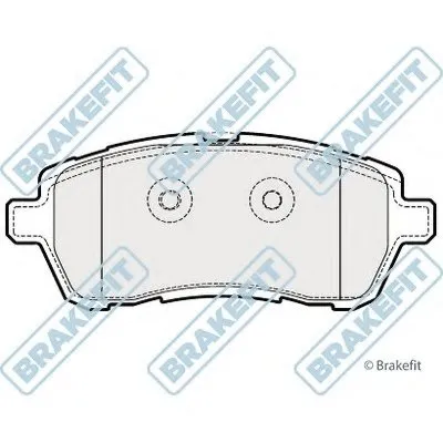 Комплект тормозных колодок, дисковый тормоз Brake Fit APEC braking купить