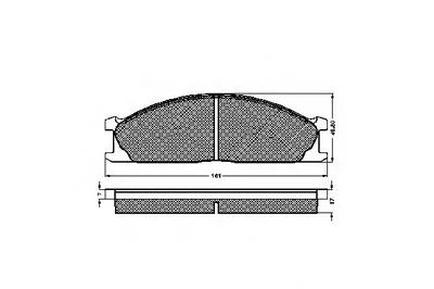 Комплект тормозных колодок, дисковый тормоз SPIDAN купить