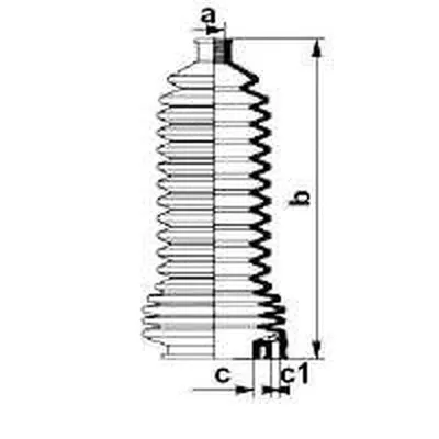 Пыльник, рулевое управление SPIDAN купить