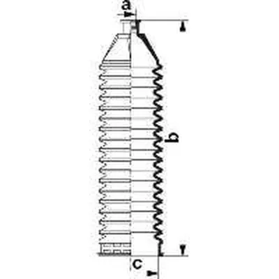 Пыльник, рулевое управление SPIDAN купить