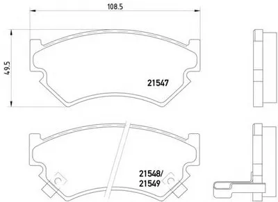 Комплект тормозных колодок, дисковый тормоз HELLA купить
