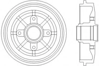 Тормозной барабан HELLA купить