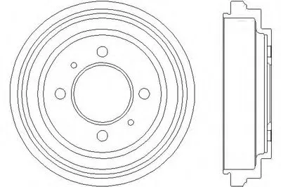 Тормозной барабан HELLA купить