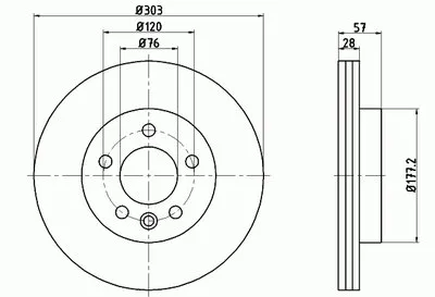 Тормозной диск MINTEX купить