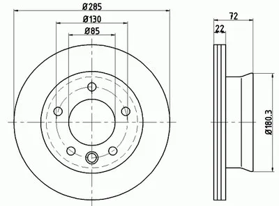 Тормозной диск MINTEX купить