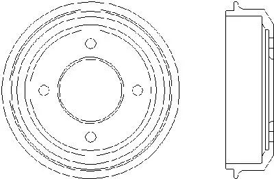 Тормозной барабан MINTEX купить