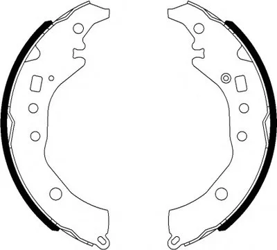 Комплект тормозных колодок MINTEX купить