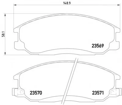 Комплект тормозных колодок, дисковый тормоз HELLA PAGID купить