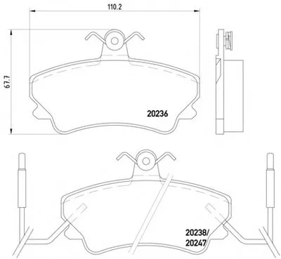 Комплект тормозных колодок, дисковый тормоз HELLA PAGID купить