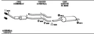 Система выпуска ОГ WALKER купить