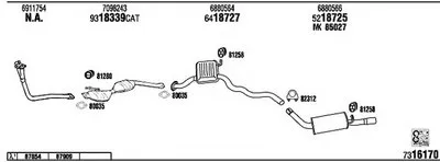 Система выпуска ОГ WALKER купить